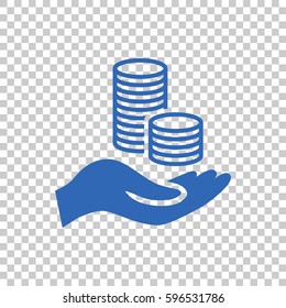 Money icon Flat.