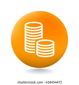 Money icon Flat.
