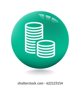 Money icon Flat.