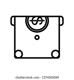 money icon flat design