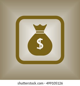 Money Icon. Flat design.