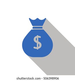 Money Icon. Flat design.