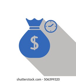 Money Icon. Flat design.