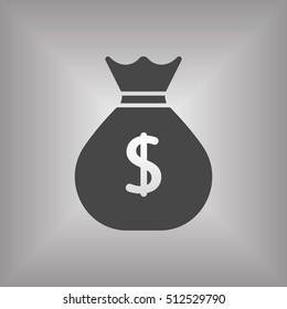 Money Icon. Flat design.