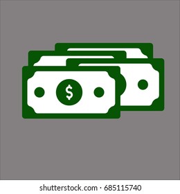 money icon flat design