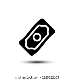Icono de dinero. ilustración vectorial de diseño plano para web y móvil