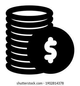 Money icon glyph style, you can use for commercial