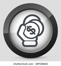 Money icon illustration