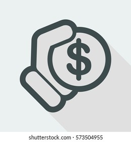 Money icon illustration