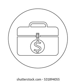 Money icon illustration design