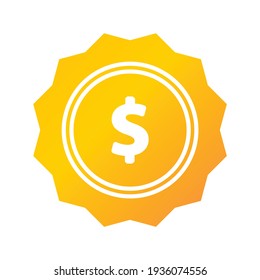 money icon. money illustration. Flat vector icon. can use for, icon design element, ui, web, app.