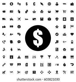 Money icon illustration isolated vector sign symbol. e-commerce icons vector set.