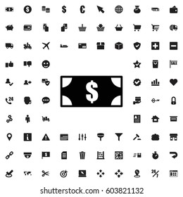 Money icon illustration isolated vector sign symbol. e-commerce icons vector set.