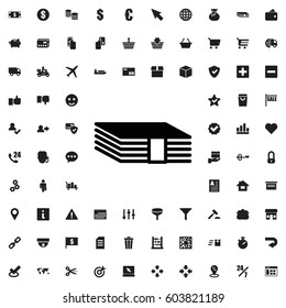 Money icon illustration isolated vector sign symbol. e-commerce icons vector set.
