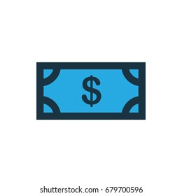 Money icon illustration isolated vector sign symbol