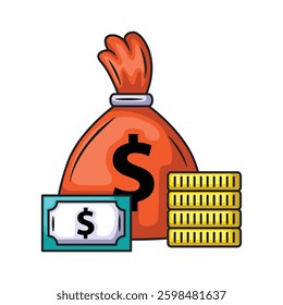 Money icon illustration. Money Vector