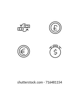 Money Icon Line