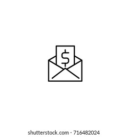 Money Icon Line