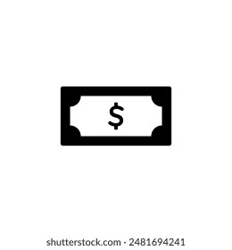 Money icon logo design. Money sign and symbol