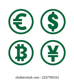 ilustración vectorial de diseño de icono y logotipo de dinero
