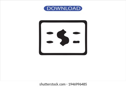 Icono de dinero o logotipo de alta resolución