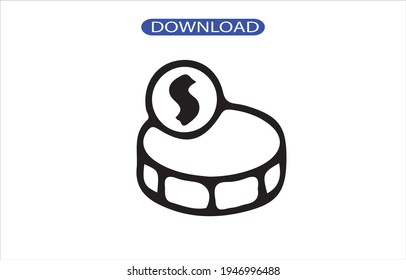 Icono de dinero o logotipo de alta resolución