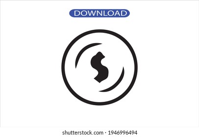 Money icon or logo high resolution