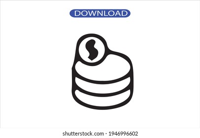 Icono de dinero o logotipo de alta resolución