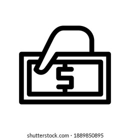 money icon or logo isolated sign symbol vector illustration - high quality black style vector icons
