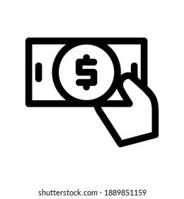 money icon or logo isolated sign symbol vector illustration - high quality black style vector icons
