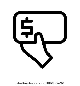 money icon or logo isolated sign symbol vector illustration - high quality black style vector icons
