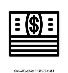 money icon or logo isolated sign symbol vector illustration - high quality black style vector icons
