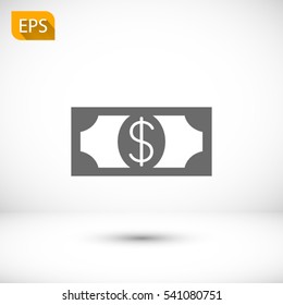  money  icon. One of set web icons