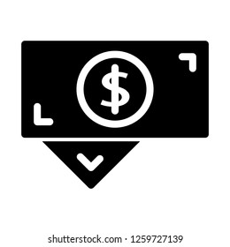 money icon with perfect solid style