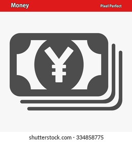 Money Icon. Professional, pixel perfect icon optimized for both large and small resolutions. EPS 8 format.