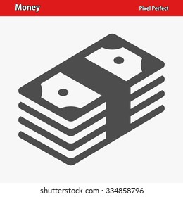 Money Icon. Professional, pixel perfect icon optimized for both large and small resolutions. EPS 8 format.
