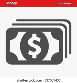 Money Icon. Professional, pixel perfect icon optimized for both large and small resolutions. EPS 8 format.
