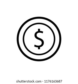 money icon related to currency, fund, payment or finance