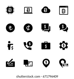 Money icon set