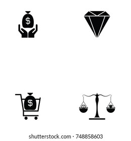 money icon set