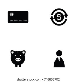 money icon set