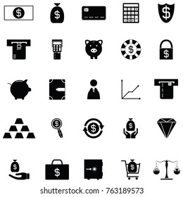 money icon set