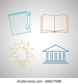 Money icon set design, vector illustration