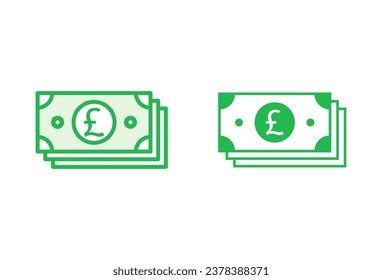 Money icon set. Money vector icon. 