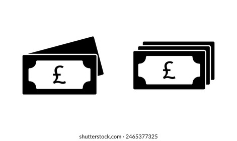 Conjunto de iconos de dinero. Icono de Vector de dinero. 