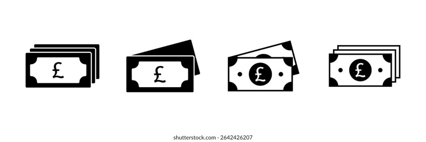 Money icon set. Money vector icon. 