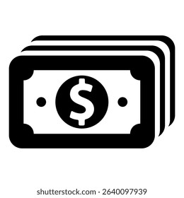 money icon, simple design, vector illustration