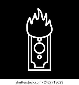 money icon simple vector illustration