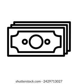 Geld-Icon einfache Vektor-Illustration