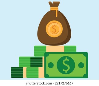 Icono de dinero. subtabla a lugar en finanzas, negocios, etc.